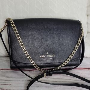 Kate Spade Carson Convertible Black Crossbody Bag